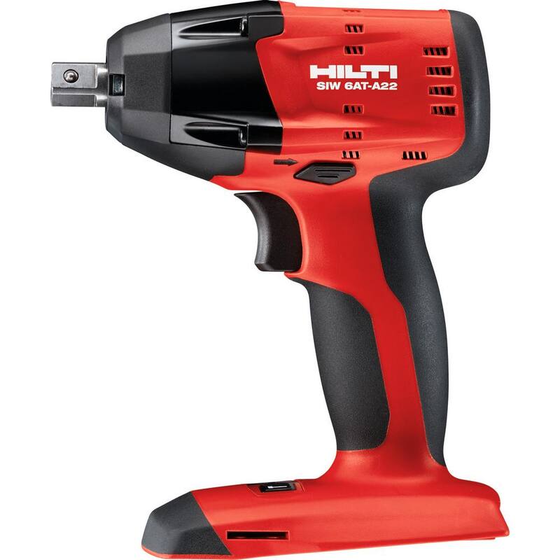Llave de Impacto sin Cables Compacta de Iones de Litio de 22 Voltios SIW 6AT de Hilti de 1/2 pulgada con Motor sin Escobillas, Paquete de Batería B22/4.0 y Cargador - 3565168
