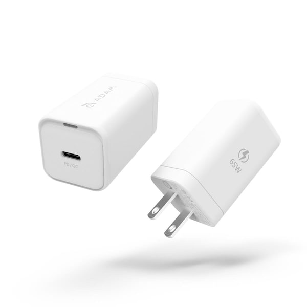 Spark OMNIA X6A PD & QC 65W Compact Wall Charger, White - SP3332762