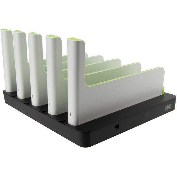 Samsung Samsung Tab Active3 5-Slot Tablet Charger - Docking - Tablet PC - 5 Slot - Charging Capability - White - GP-XVT575ASIWW
