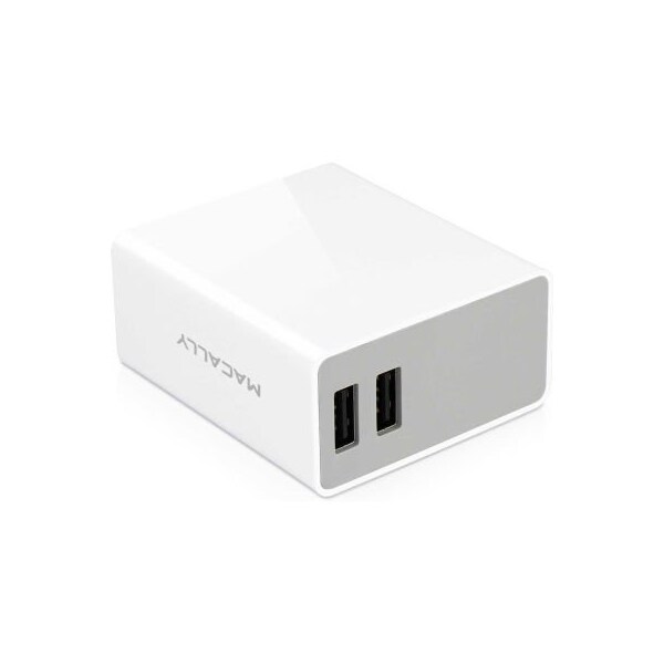 Securityman Macally 24 Watt Two USB Port Home Charger - HOME24U