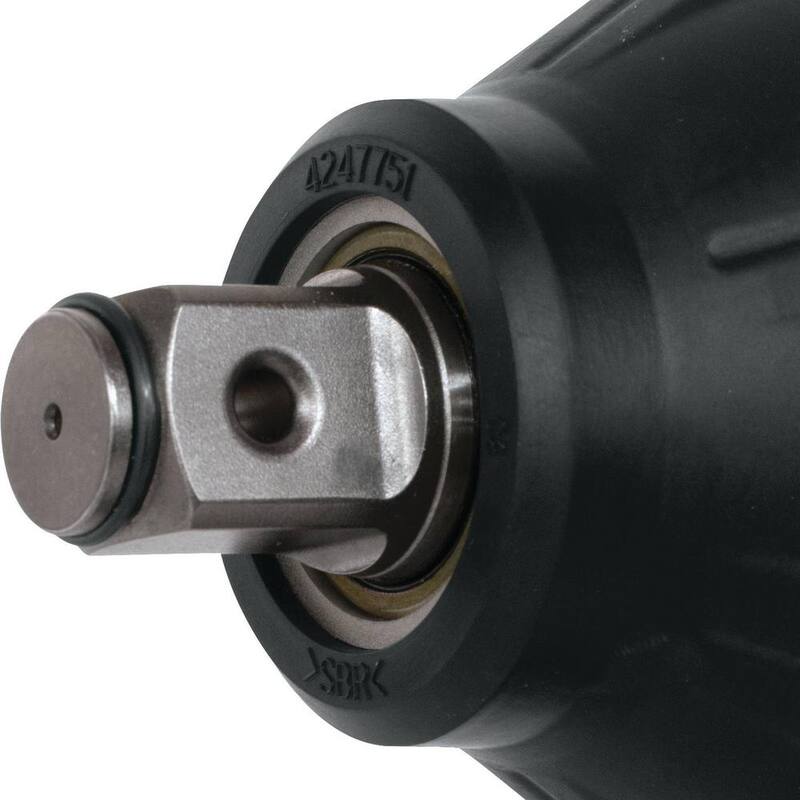 Llave de impacto inalámbrica de alto torque cuadrada de 3/4 pulgadas con motor sin escobillas y baterías de 18V LXT de iones de litio de Makita, 5.0Ah (2), Bolso - XWT07T.