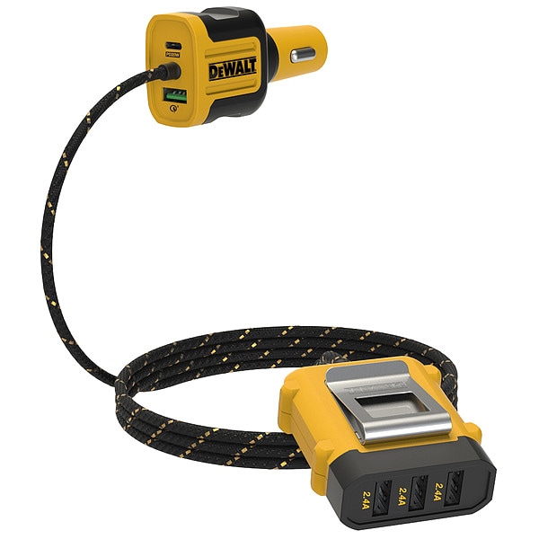 Dewalt Front 5-Port/ Back Seat USB PD Charger - 141 0475 DW2