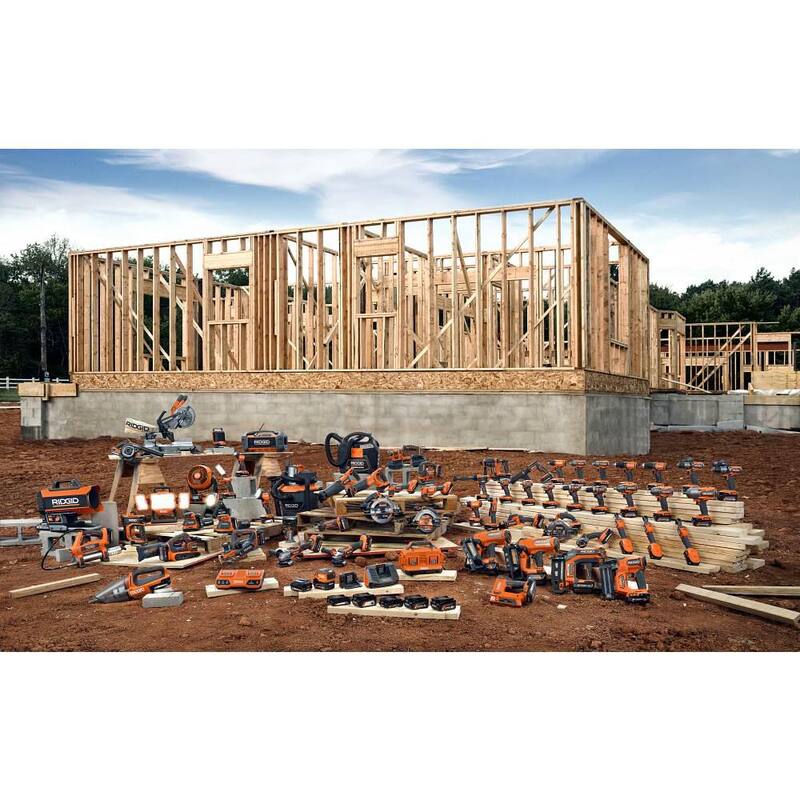 Llave de Impacto de Alto Torque Inalámbrica Brushless de 18V de RIDGID con 4 Modos y Batería de Iones de Litio de 4.0 Ah - R86212B-AC87004