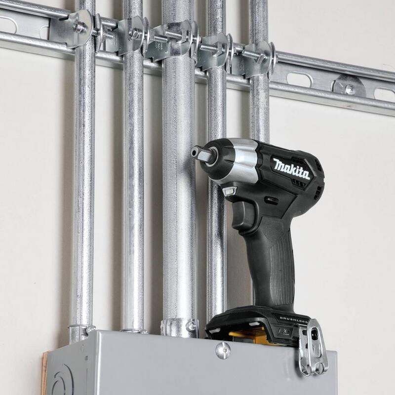 Llave de impacto inalámbrica sin escobillas de litio compacta de 18V LXT de Makita 1/2 pulg. Cuadrado (herramienta solo) - XWT13ZB