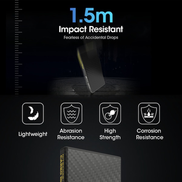 Nitecore Carbo 10000 Lightweight QC 10000mAh Power Bank - 6952506495795