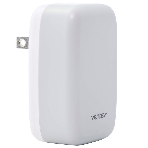 Ventev 27W Dual USB C and USB A Wall Charger, White - WC27-HD252207