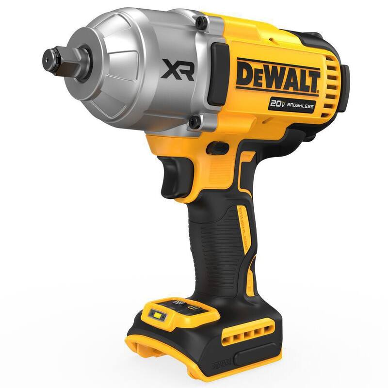 Llave de Impacto inalámbrica de 1/2 pulg. DEWALT 20V MAX de Iones de Litio con Paquete de Batería de 20V MAX Premium de Iones de Litio 5.0Ah - DCF900BWDCB205