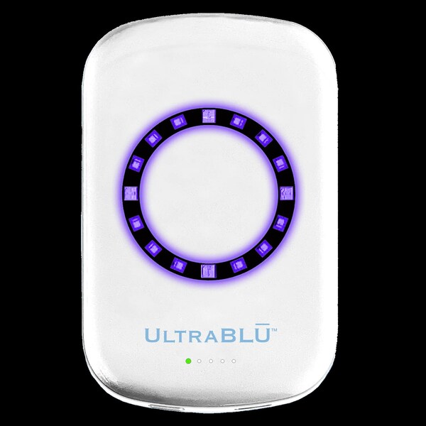 Ultrablu Powerbanks Ultrablu - Sanitizing And Charging Power Bank - White - UBW020923
