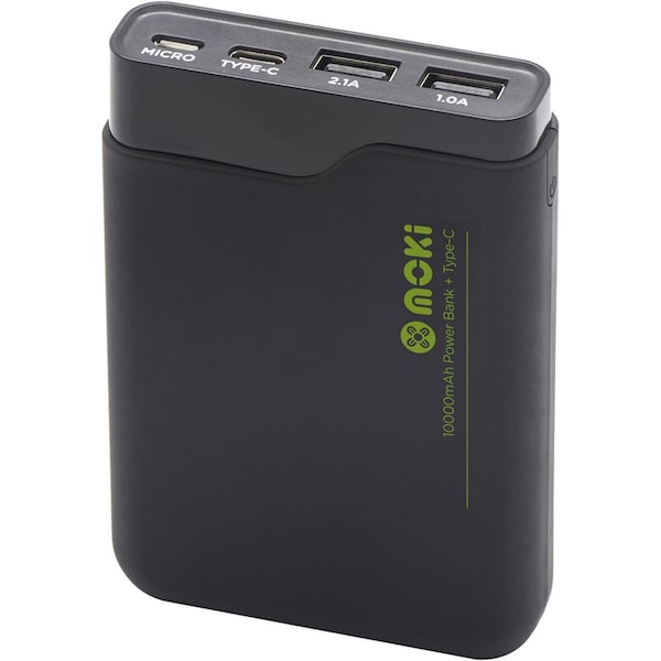 Serverusa 1000 mAh USB Type C Plus PowerBank, Black - SE3327004