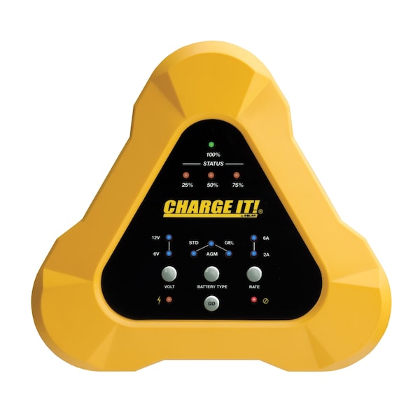 Clore Automotive Solar Charge It! 6/12V 6/2A Battery Charger - 4506