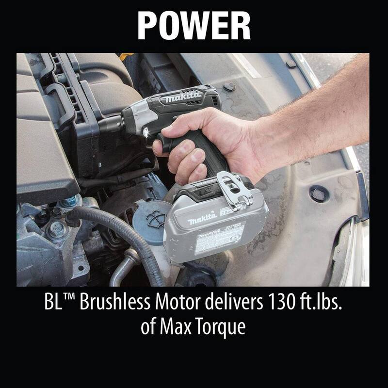 Llave de impacto inalámbrica compacta de 18V LXT de 3/8 pulg. con motor sin escobillas de iones de litio (solo herramienta) - XWT12ZB