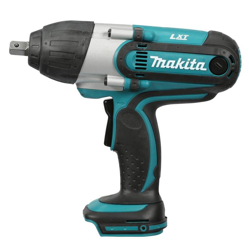 Llave de impacto inalámbrica de alto torque de 1/2 pulgadas, Makita 18V LXT de iones de litio (Herramienta solamente) - XWT04Z.