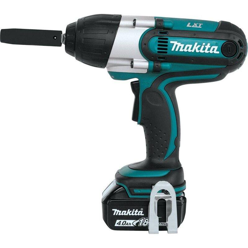 Llave de impacto inalámbrica de alto torque de 1/2 pulgadas, Makita 18V LXT de iones de litio (Herramienta solamente) - XWT04Z.