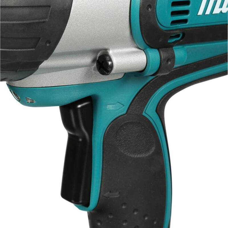 Llave de impacto inalámbrica de alto torque de 1/2 pulgadas, Makita 18V LXT de iones de litio (Herramienta solamente) - XWT04Z.