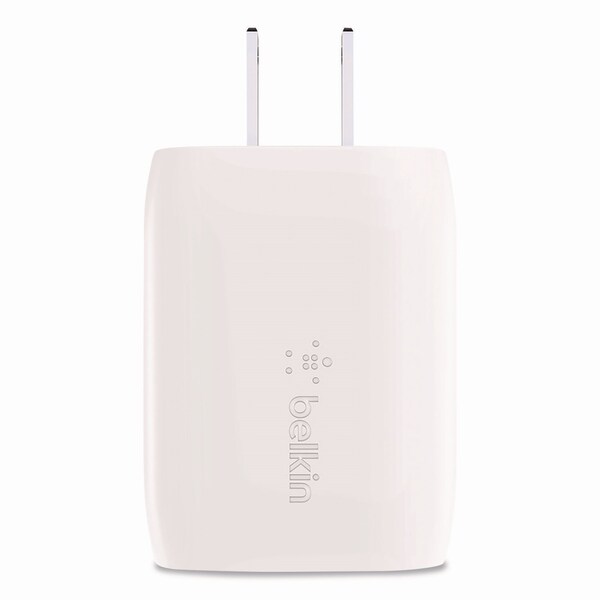 Belkin BOOST CHARGE 20 W USB-C Wall Charger, White - WCA006DQWH