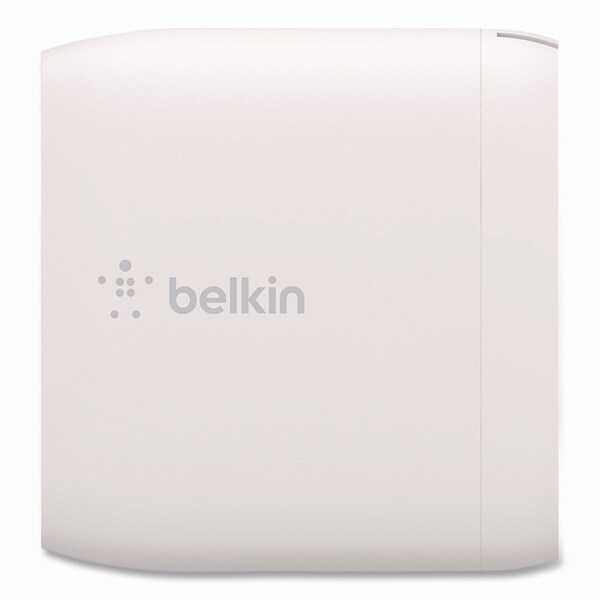 Belkin BOOST CHARGE Dual USB-A Wall Charger, White - WCB002DQWH