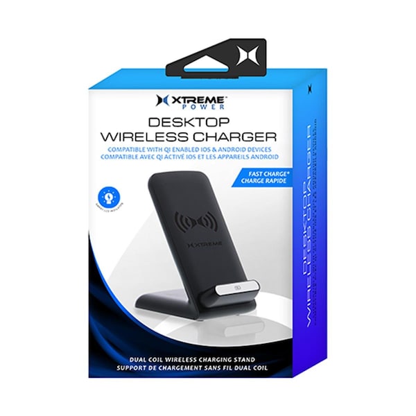 Jbl XWC8-1006-BLK 10 watt QI Fast Wireless Charger, Black - XWC81006BLK