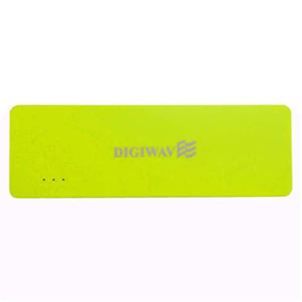 Cb Distributing DCP1030G Green 3000Mah Portable Smart Power Bank - Green - ST3537731