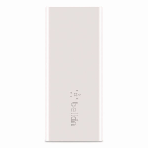 Belkin BOOST CHARGE Dual Wall Charger with PPS + USB-C Cable with Lightning Connector, White - WCB007DQ1MWH-B5
