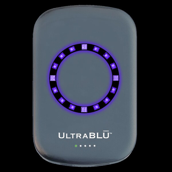 Ultrablu Powerbanks Ultrablu - Sanitizing And Charging Power Bank - Grey - UBG020923