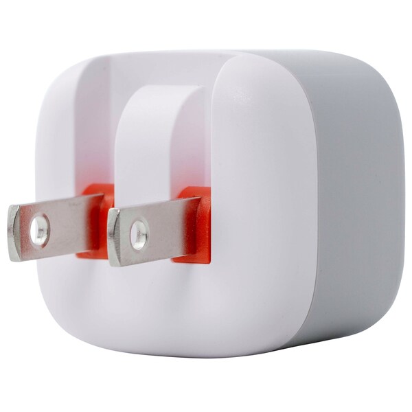 Ventev 12W USB A Wall Charger and USB A to Apple Lightning Cable 3.3ft, White - WC12-AL252160