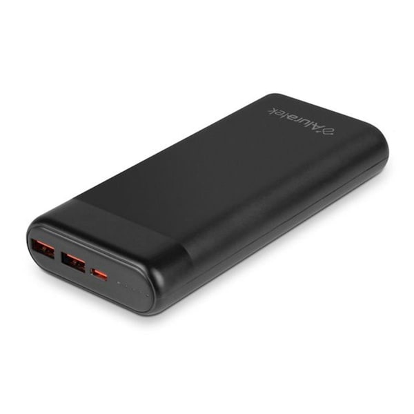 Aluratek 20, 000 mAh 65 watts Power Bank with USB Type-C - APBQ20F