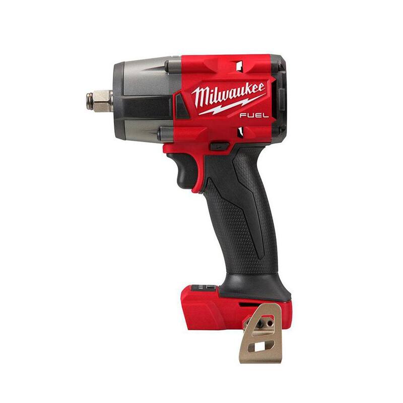 Milwaukee M18 FUEL Gen-2 18V Llave de impacto inalámbrica de medio torque sin escobillas de 1/2 pulgada con control de torque y destornillador de impacto Hex de 1/4 pulgadas - 2962-20-2953-20