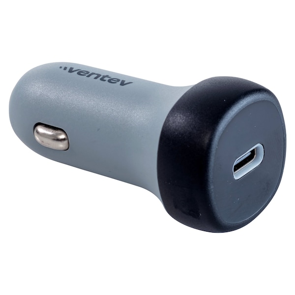 Ventev 30W USB C PPS Car Charger, Dark Gray - CC30-HD257362