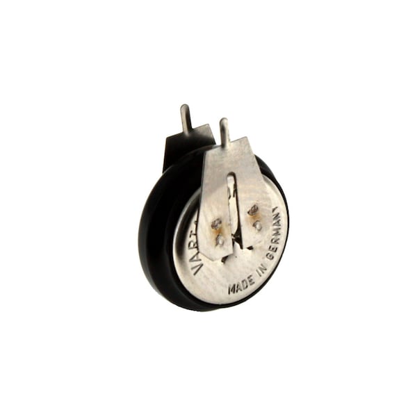 Exell Battery 1.2V 80mAh 2-PIN Button Cell Battery for GPS terminal, GPS-Tracker - 1/V80H-2P