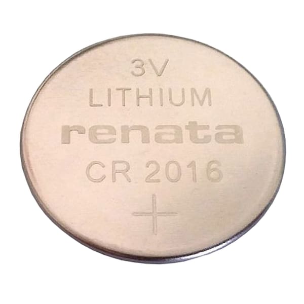 Renata CR2016-MFR 3V Lithium Coin Battery Pressure Contacts For PC CMOS Boards - CR2016-MFR