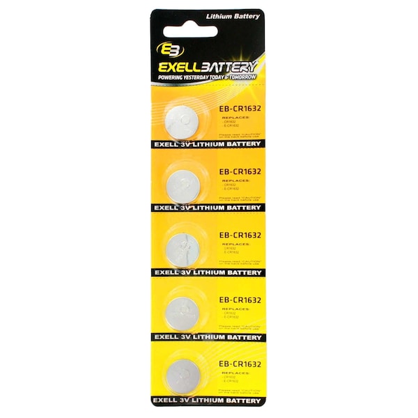Exell Battery 26pc Essential Batteries Kit CR1616 CR1620 CR1632 CR2032 CR927 & Watch Opener - EB-KIT-119