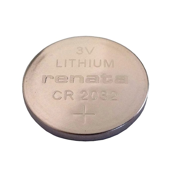 Renata CR2032-MFR 3V Lithium Coin Battery Pressure Contacts For Yaesu PCB RTC - CR2032-MFR