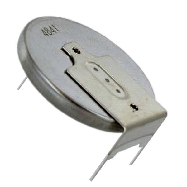 Panasonic CR-2032/GUN 3V Lithium Coin Battery Horz 3 Pins Tab Internal PC Power - CR-2032/GUN