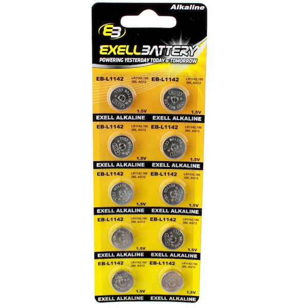Exell Battery 51pc Essential Batteries Kit L1131 L1121 L1142 L726 L721 & Watch Opener - EB-KIT-116