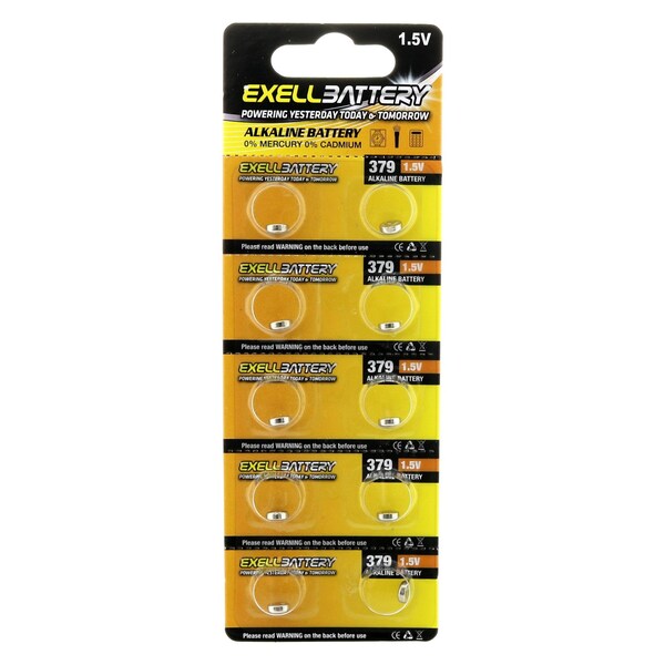 Exell Battery 51pc Essential Batteries Kit L626 L621 L1142 L754 L521 & Watch Opener - EB-KIT-117