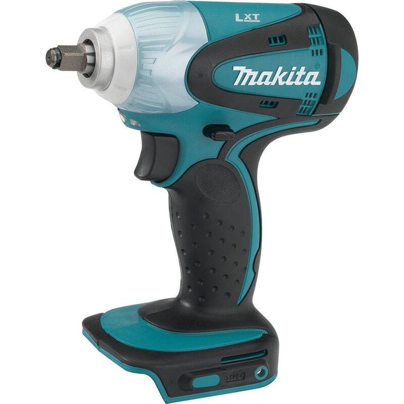 Llave de impacto inalámbrica de 3/8 de pulgada Makita 18V LXT de iones de litio (solo la herramienta) - XWT06Z