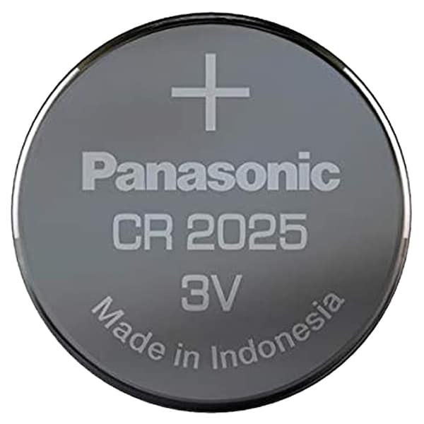 Panasonic 3V Lithium Coin Cell Battery Replace ECR2025, BR2025, 208-205, DL20256B - CR2025PA/1BL