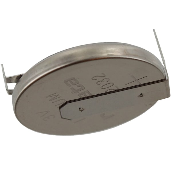 Renata CR2032FH1-MFR 3V Lithium Coin Battery HORZ 2-PIN for IBM Notebook CMOS - CR2032FH1-MFR