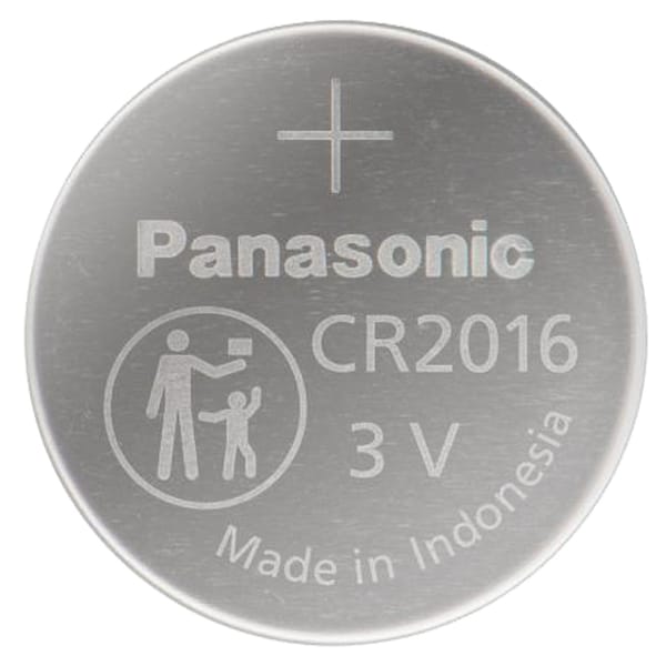 Panasonic 3V Coin Cell Battery Replaces ECR2016, BR2016, 208-202, 208-204 - CR2016PA/1BL