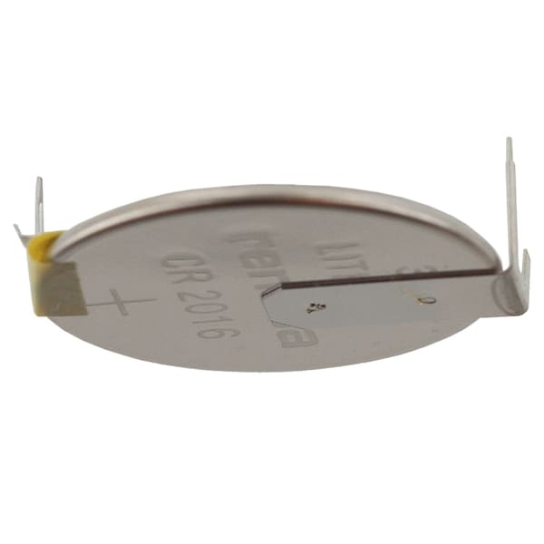 Renata CR2016FH1-MFR 3V Lithium Coin Battery 2-PIN HORZ for CMOS PCB Memory - CR2016FH1-MFR