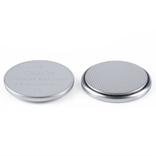 Exell Battery 5pk Exell 3V Lithium Coin Cell Battery CR2025 Replaces DL2025, ECR2025 - EB-CR2025
