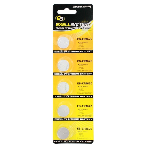 Exell Battery 26pc Essential Batteries Kit CR2430 CR927 CR1216 CR1620 CR2330 & Watch Opener - EB-KIT-123
