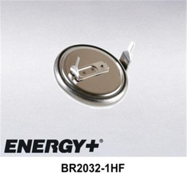 Fedco Batteries FedCo Batteries Compatible with  Panasonic BR2032-1HF 190mAh Lithium Coin Cell For Printed Circuit Board Mounting - BR2032-1HF