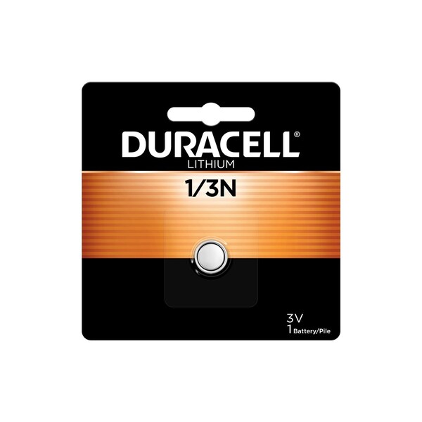 Duracell DL1/3NBPK, Specialty Battery, DL1/3N, 3 V, Lithium, 1PK, 1PK - 41333-66208