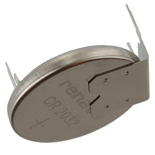 Renata CR2032RH1-MFR 3V Lithium Coin Battery HORZ 3-PIN for Compaq HP IBM RTC - CR2032RH1-MFR