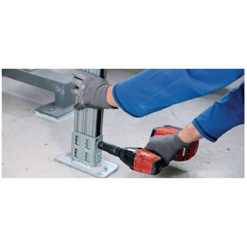 Hilti SIW 6-AT 22V 1/2 in. Juego de llave de impacto inalámbrica sin escobillas con paquete de batería de iones de litio de 4.0, cargador y estuche - 3497767