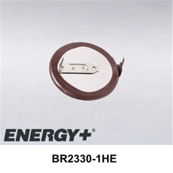 Fedco Batteries Compatible with  Panasonic  255mAh Lithium Coin Cell For Printed Circuit Board Mounting - FE124568