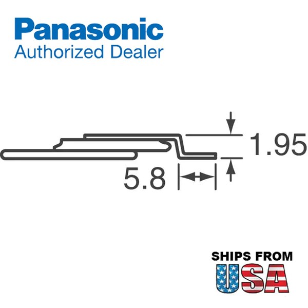 Panasonic CR-2016/F2N 3V Lithium Coin Battery CR2016/1F2E, CR2016F2N, P222, Q1373829 - CR-2016/F2N
