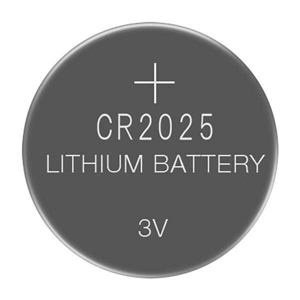 Zeus Battery Products 3V 160mAh LIMNO2 COIN CELL, 5PK - CR2025