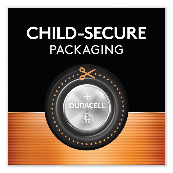 Duracell Lithium Coin Batteries With Bitterant, 2016, PK2 - DURDL2016B2PK